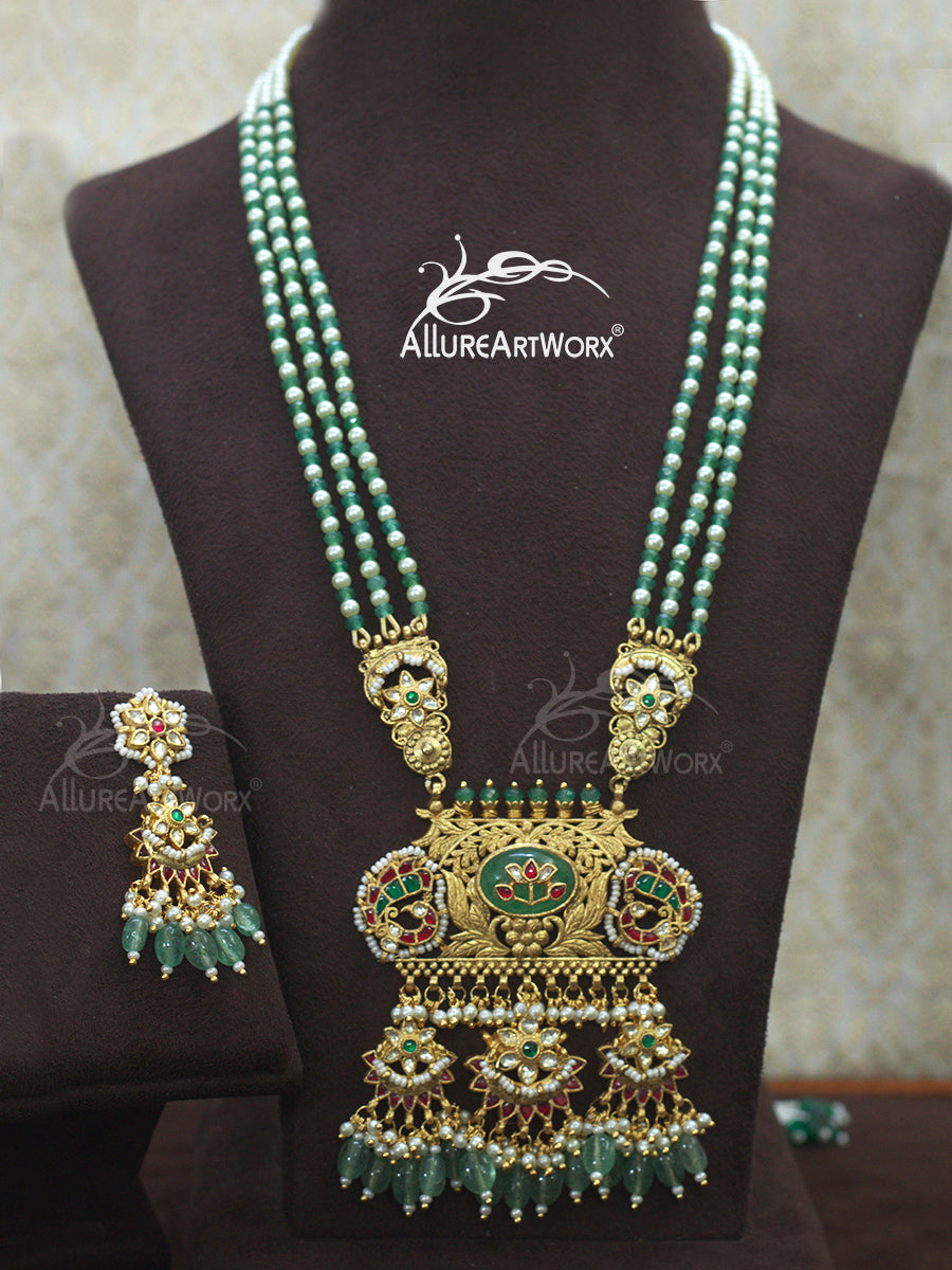 Peacock Necklace(long)
